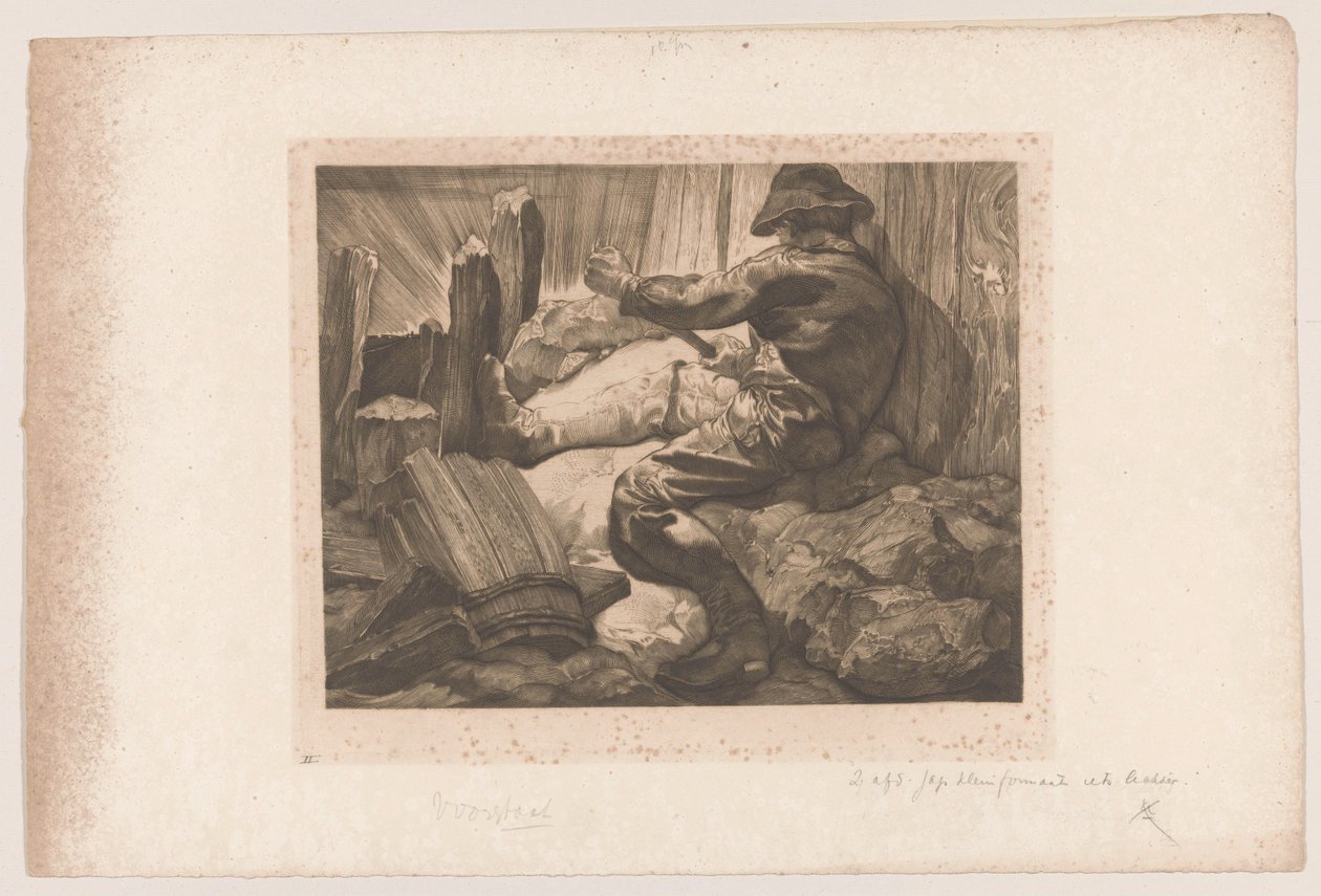 Prüszkölő munkás alkotó: Johannes Josephus Aarts