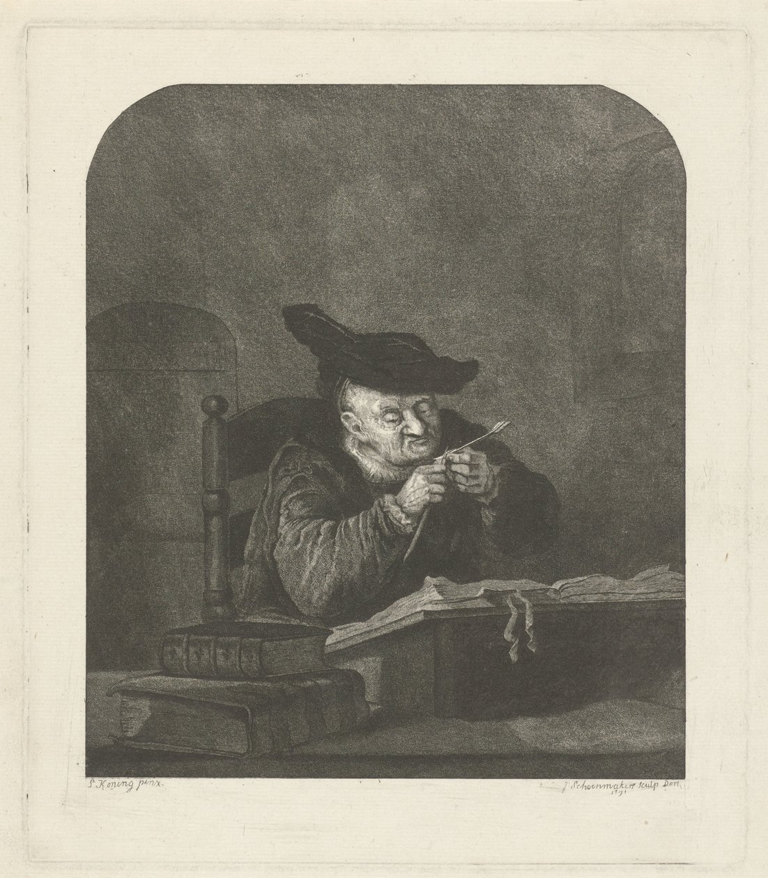 Ceruzahegyező alkotó: Johannes Schoenmakers