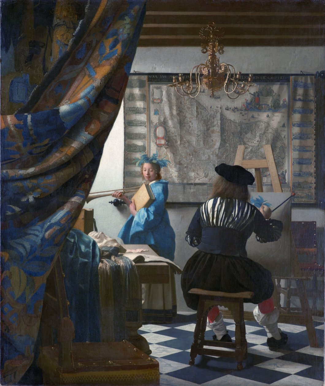 A festészet művészete alkotó: Johannes Vermeer