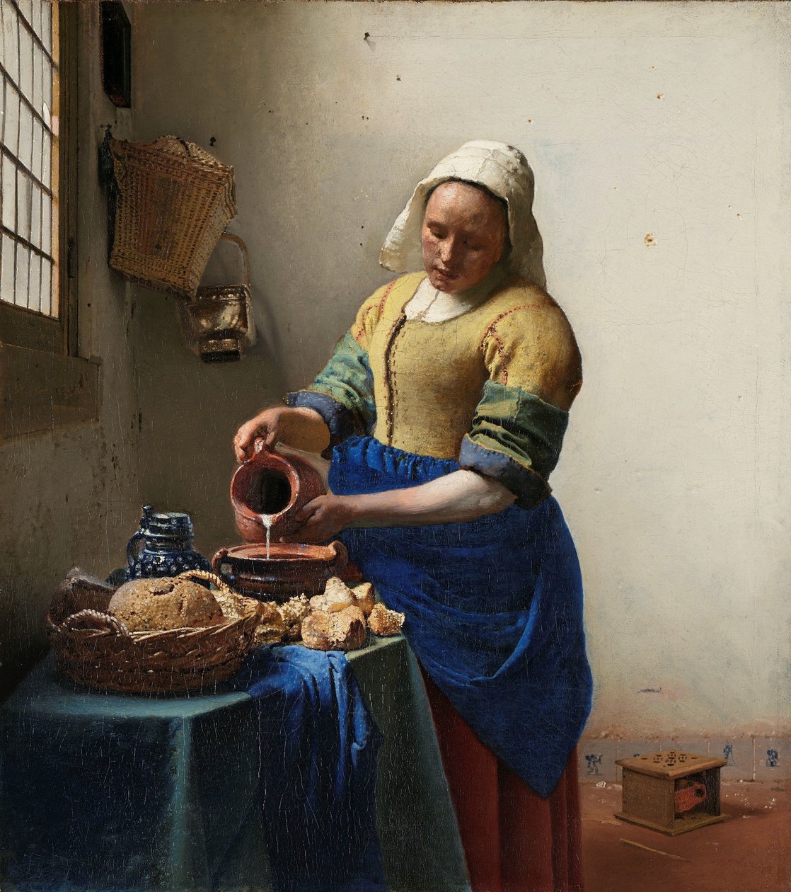 A tejeslány alkotó: Johannes Vermeer