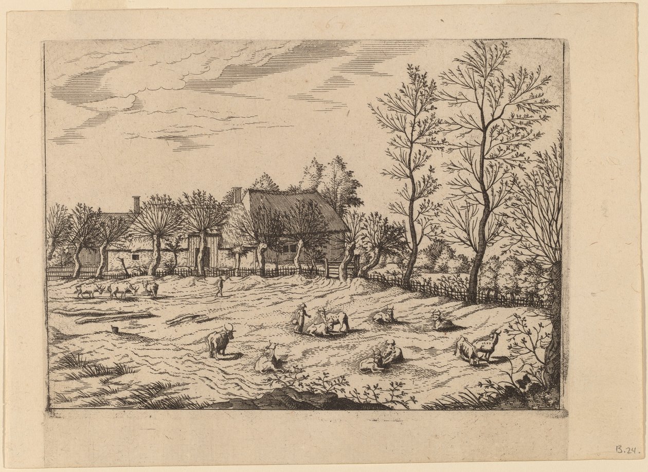 Tanya alkotó: Johannes and Lucas van Doetechum after Master of the Small Landscapes