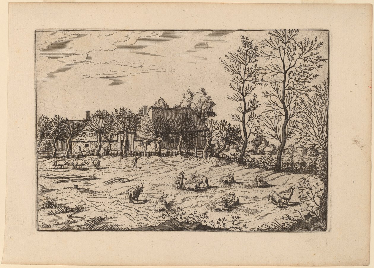 Tanya alkotó: Johannes and Lucas van Doetechum after Master of the Small Landscapes
