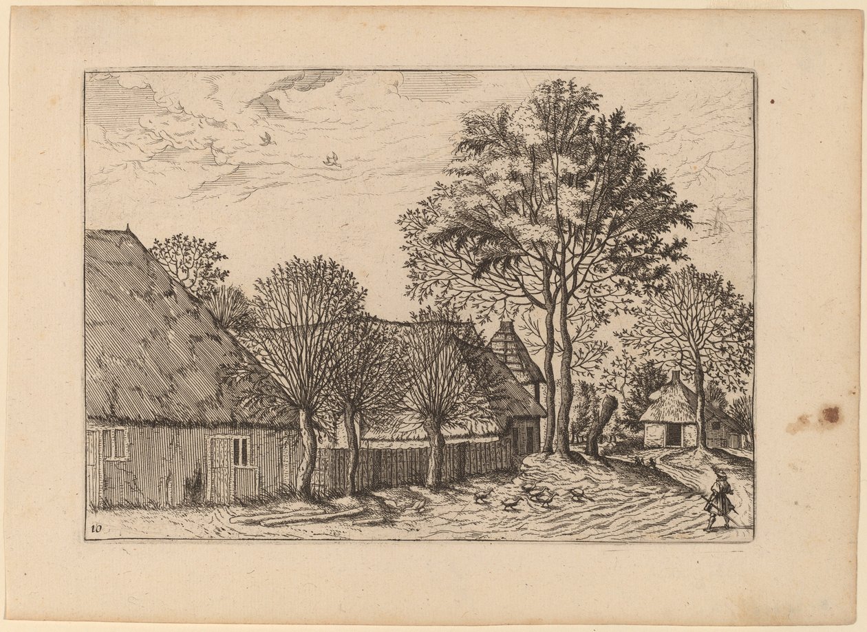 Farmok alkotó: Johannes and Lucas van Doetechum after Master of the Small Landscapes