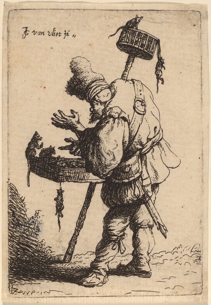 A Patkányfogó alkotó: Johannes van Vliet