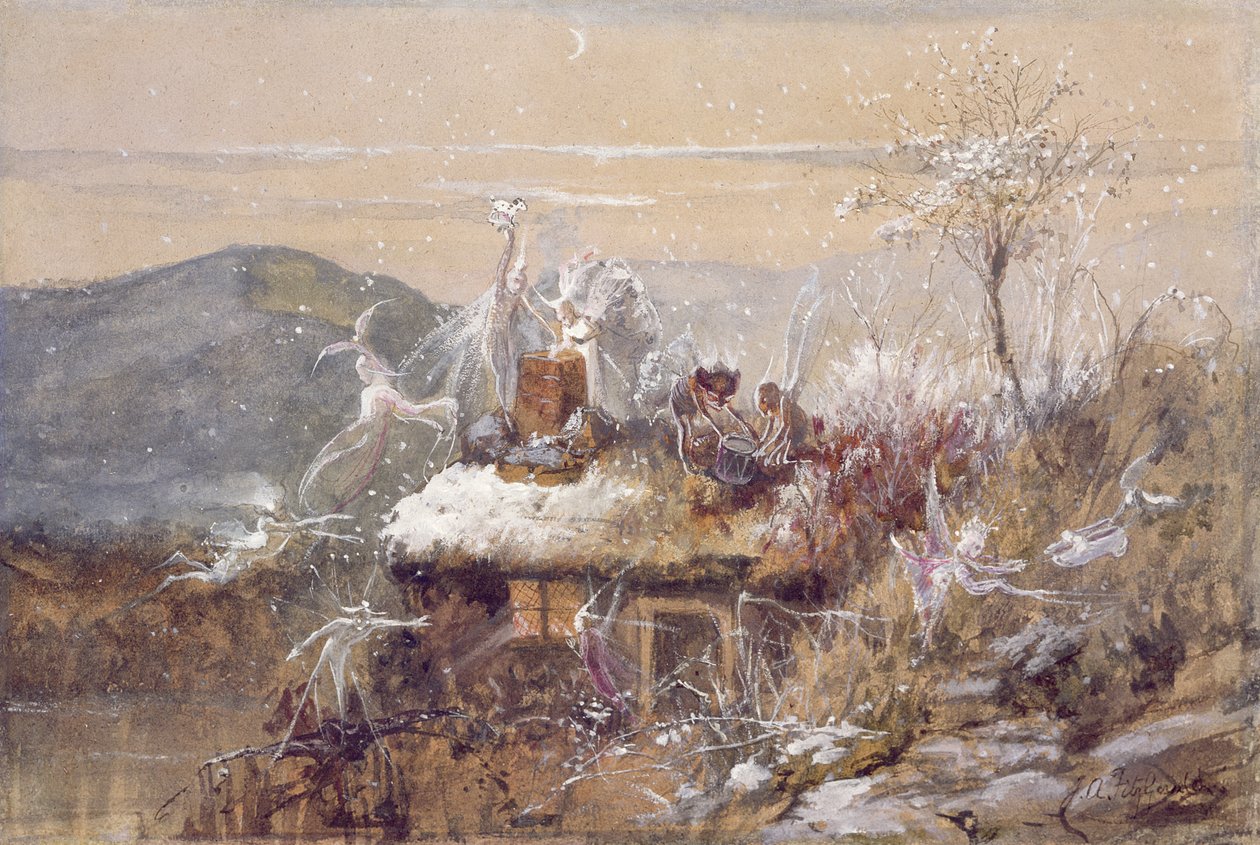 Szenteste alkotó: John Anster Fitzgerald