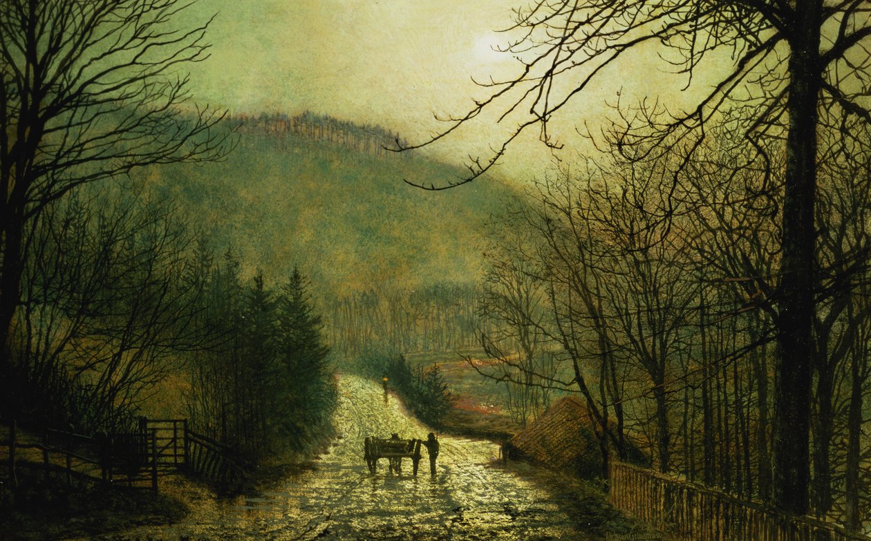 Forge Valley alkotó: John Atkinson Grimshaw