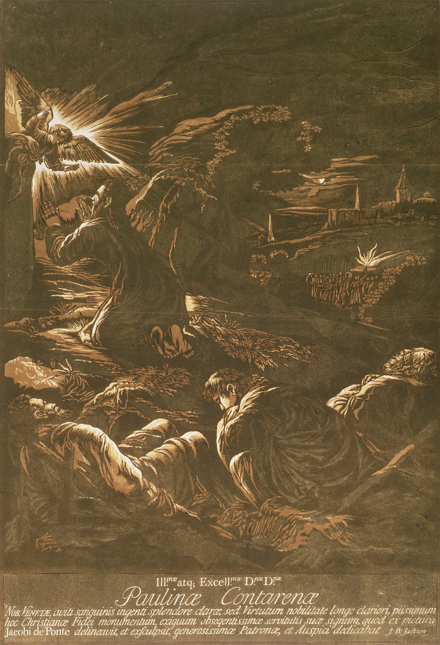 Imádság a kehelyért, 1743 körül (színes fametszet) alkotó: John Baptist Jackson