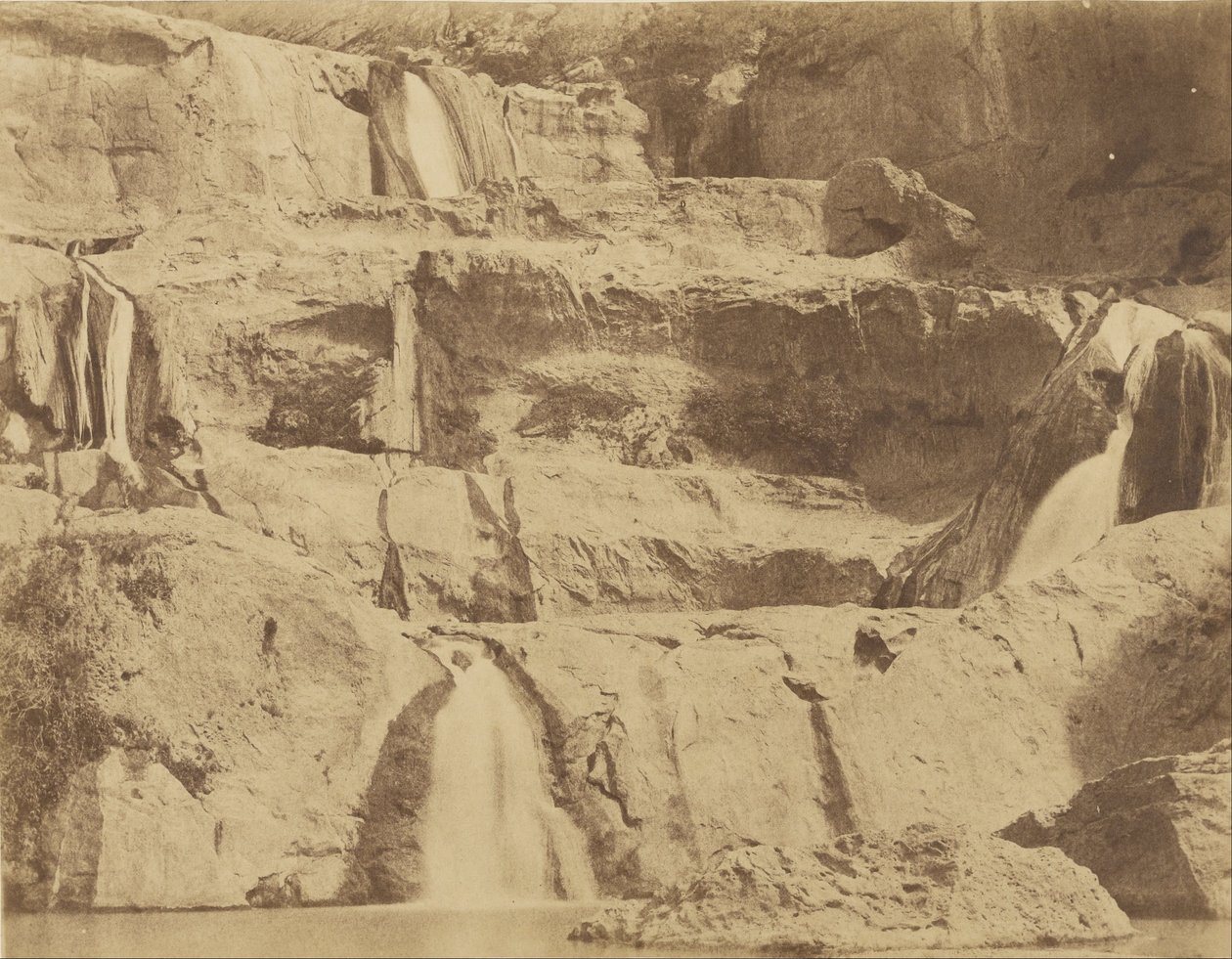 (El-Ourit vízesés, Tlemcen, Algéria) alkotó: John Beasly Greene