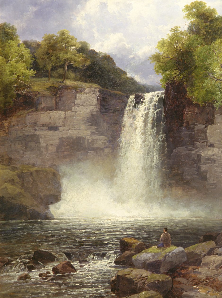 Ruthven-vízesés, Észak-Wales alkotó: John Brandon Smith
