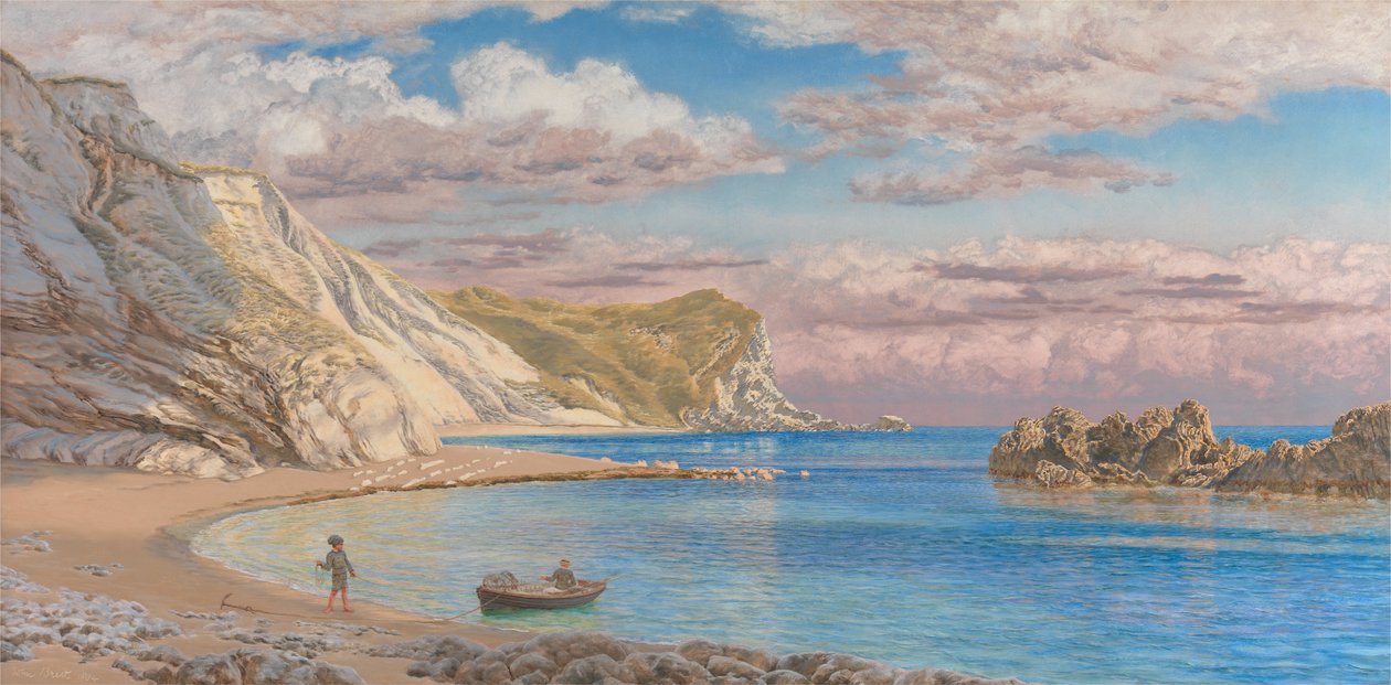 Man of War Rocks, Dorset partja alkotó: John Brett