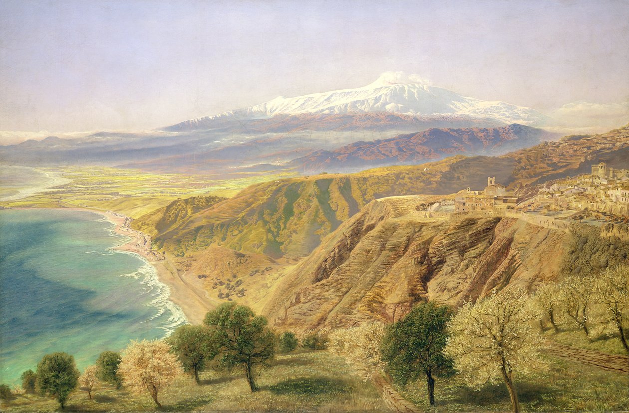 Szicília: Taormina alkotó: John Brett