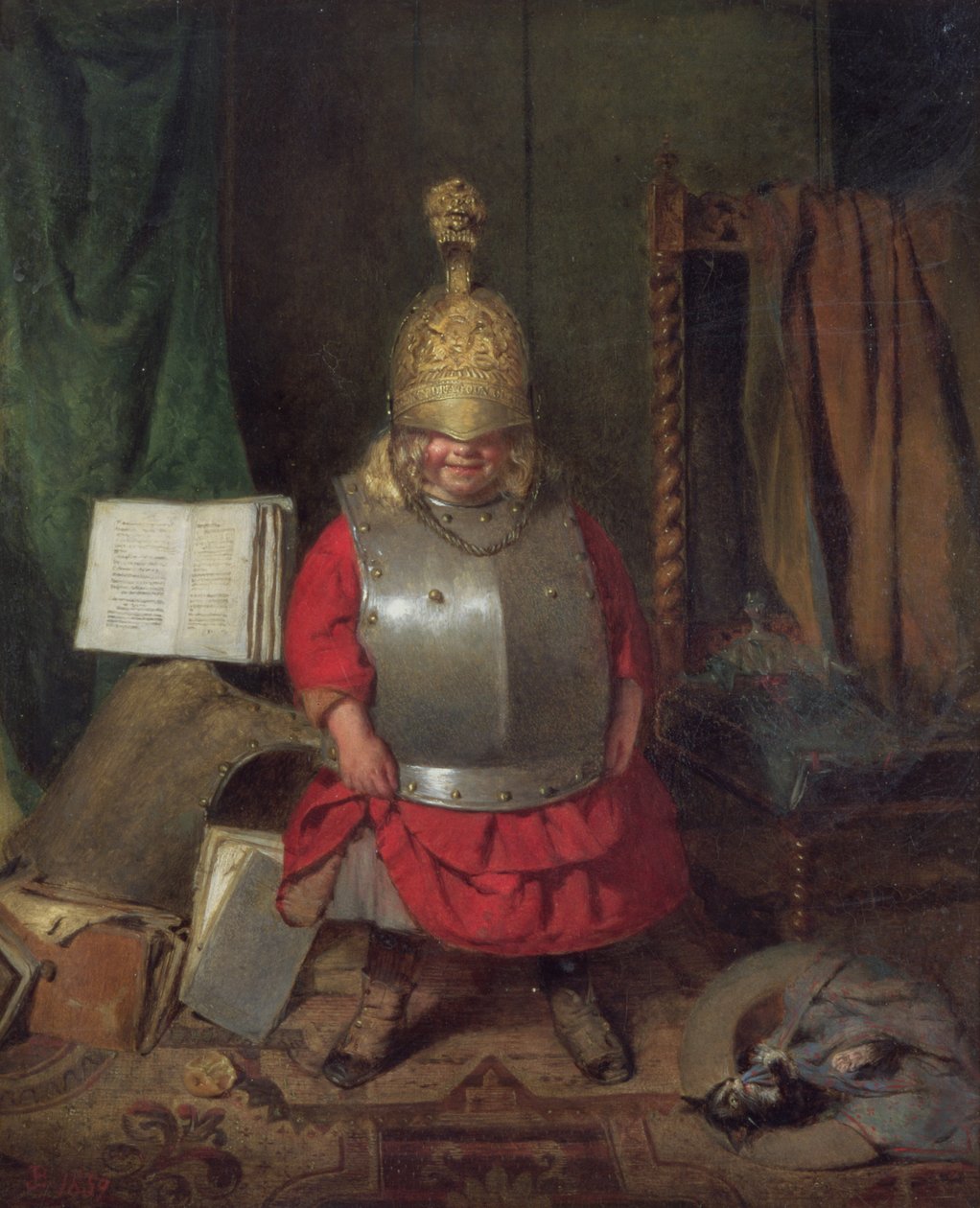 Kis katona alkotó: John Burr