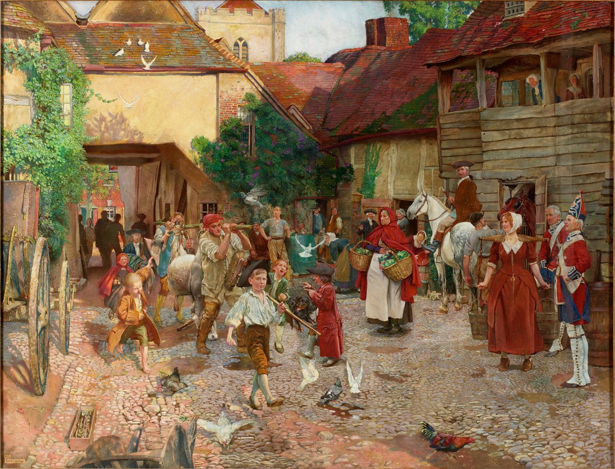 A bolond, aki minden embernek tetszene, 1903 alkotó: John Byam Liston Shaw