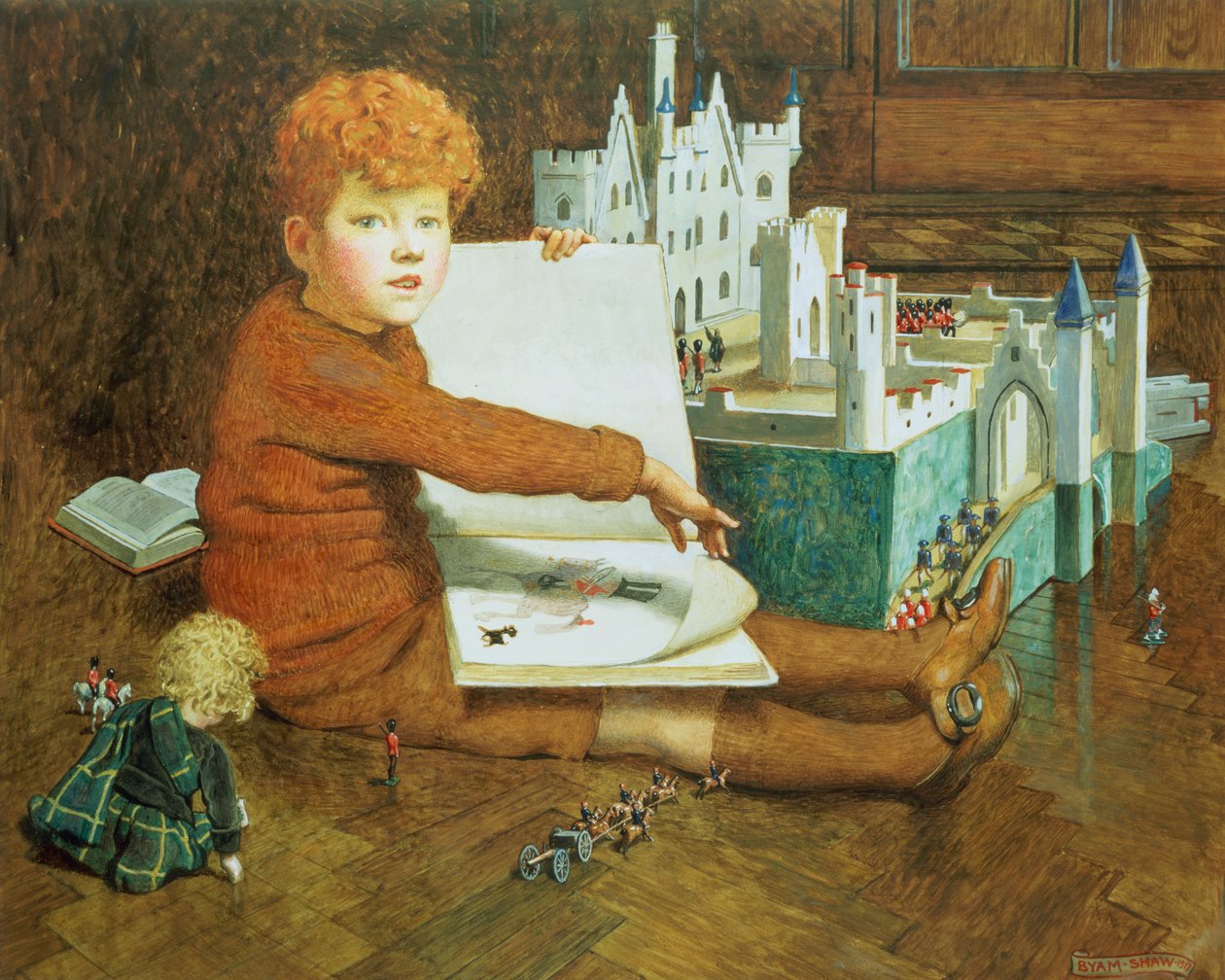 A játékkastély alkotó: John Byam Liston Shaw