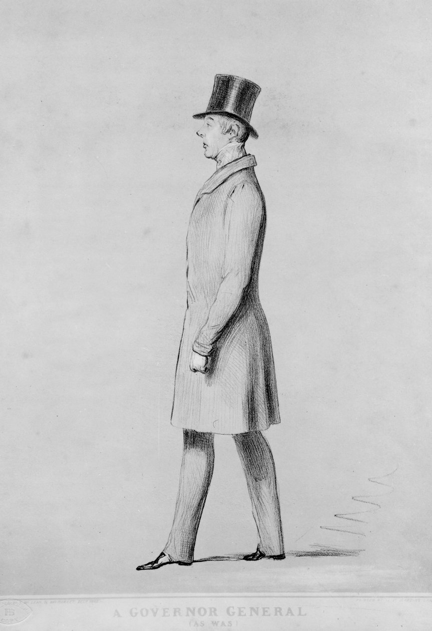 Egy főkormányzó, 1842 (litográfia) alkotó: John Doyle