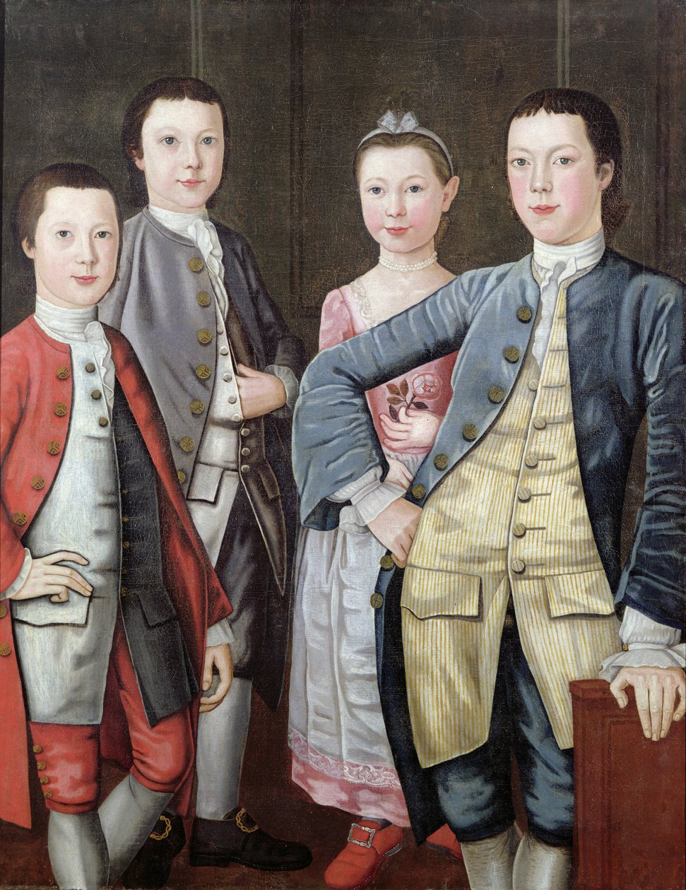 A Rapalje gyerekek, 1768 alkotó: John Durand