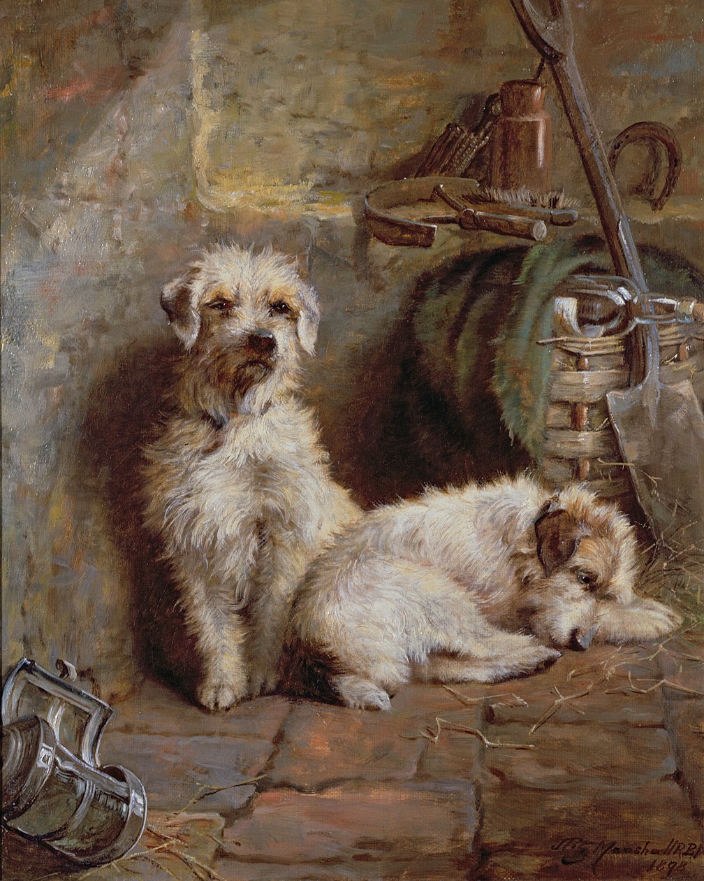 Istállótársak, 1898 alkotó: John Fitz Marshall