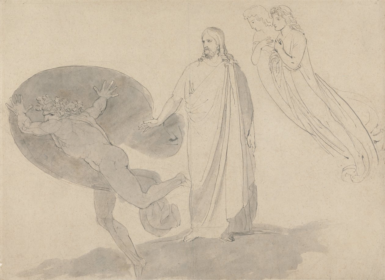Állj mögém, Sátán alkotó: John Flaxman