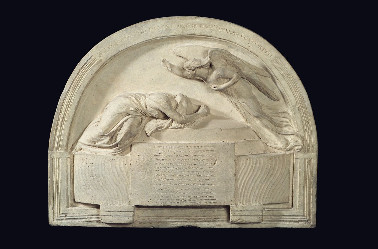 Mary Blackshaw emlékműve, 1798-99 (gipsz) alkotó: John Flaxman