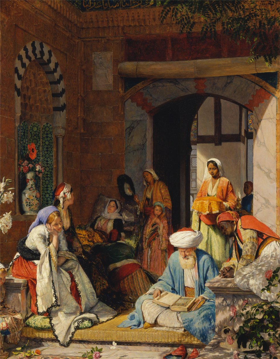 „És a hit imája megmenti a betegeket” alkotó: John Frederick Lewis