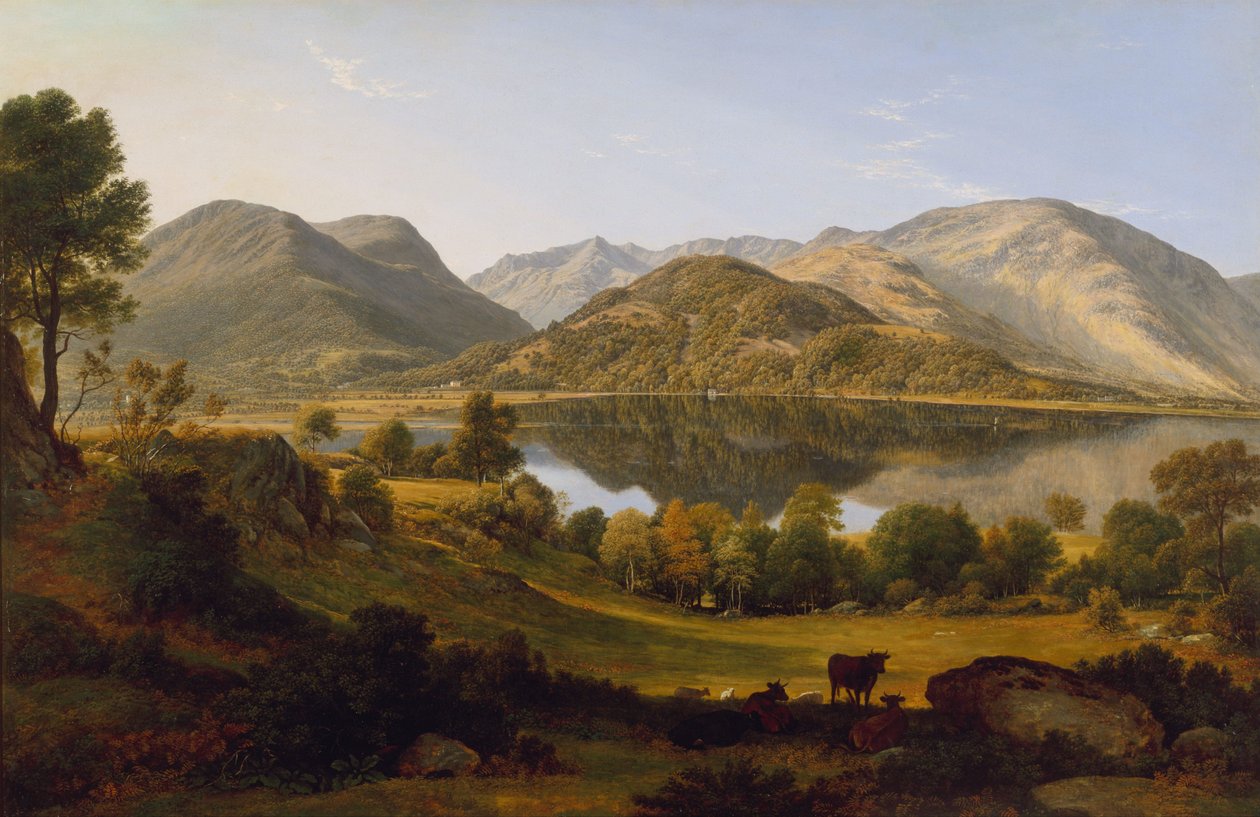 Ullswater, kora reggel alkotó: John Glover