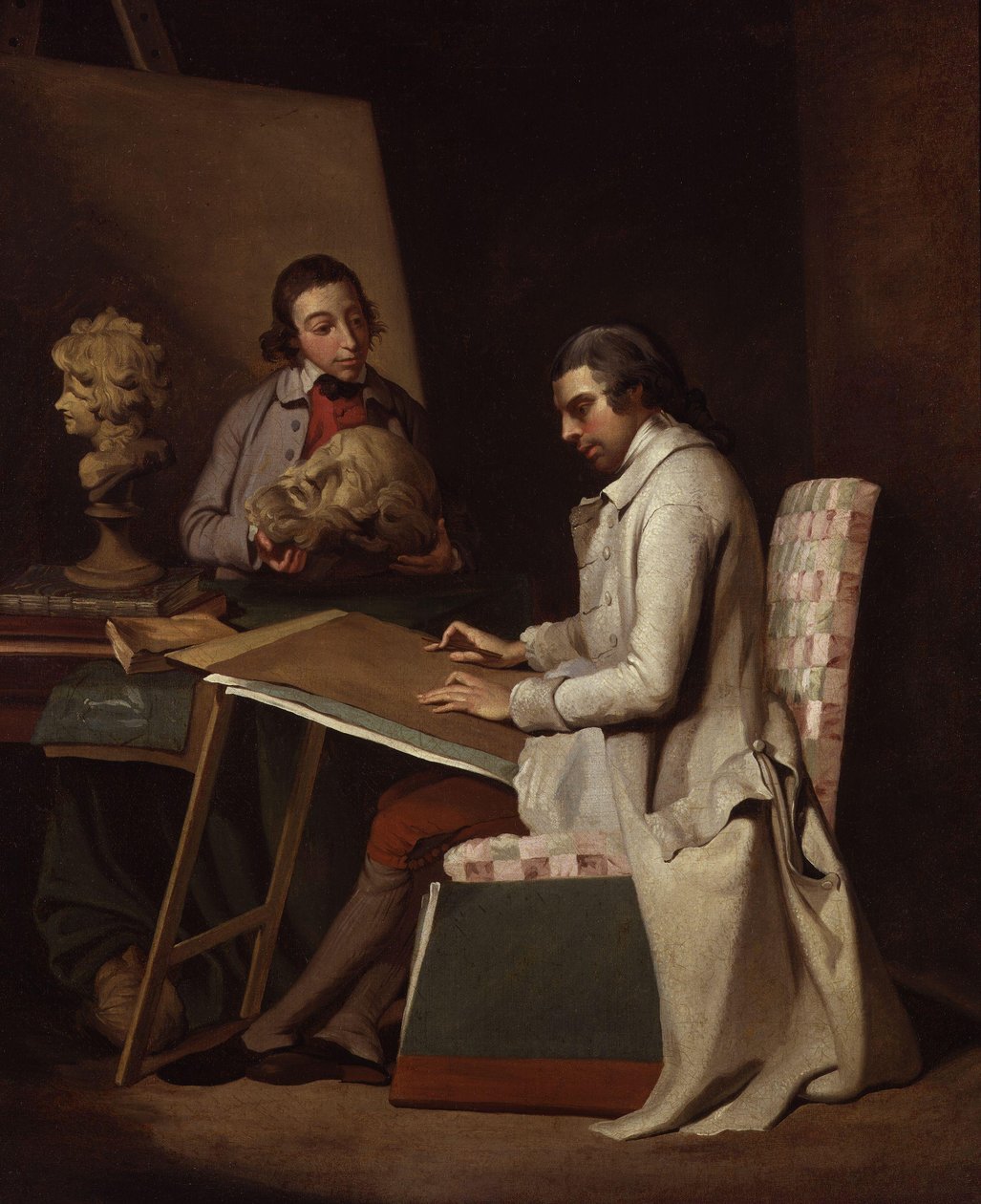 Önarckép alkotó: John Hamilton Mortimer