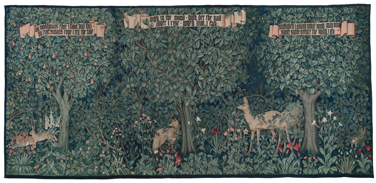 Gobelin- Zöldség alkotó: John Henry Dearle