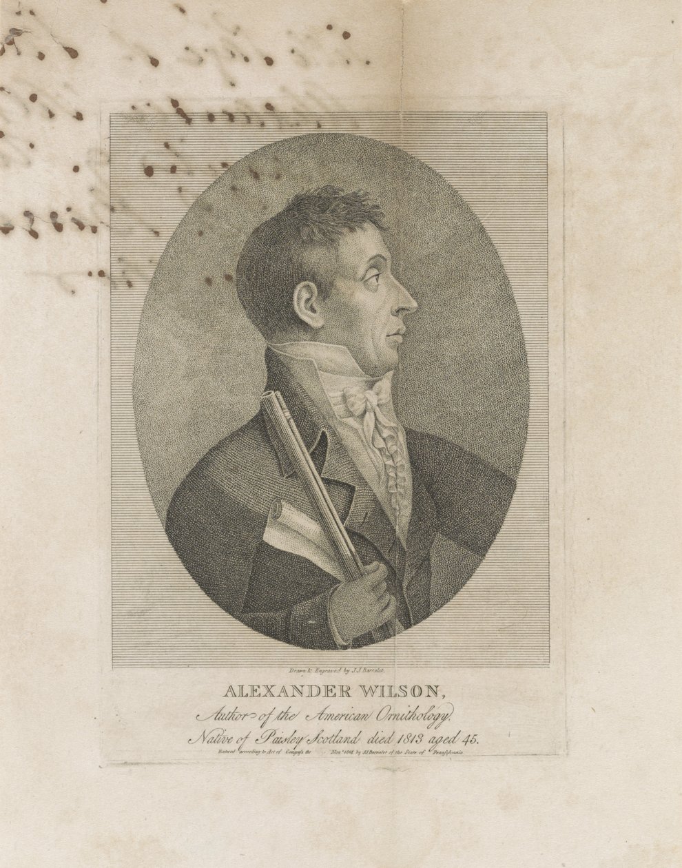 Alexander Wilson, 1814 alkotó: John James Barralet