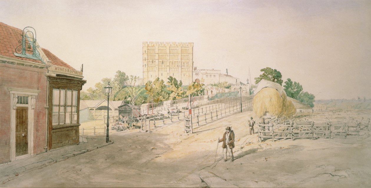Norwich kastély alkotó: John Joseph Cotman