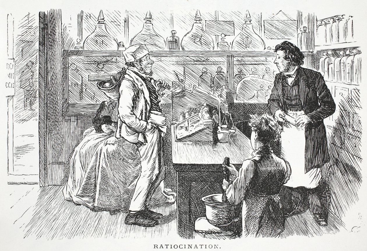 Ratiocination alkotó: John Leech