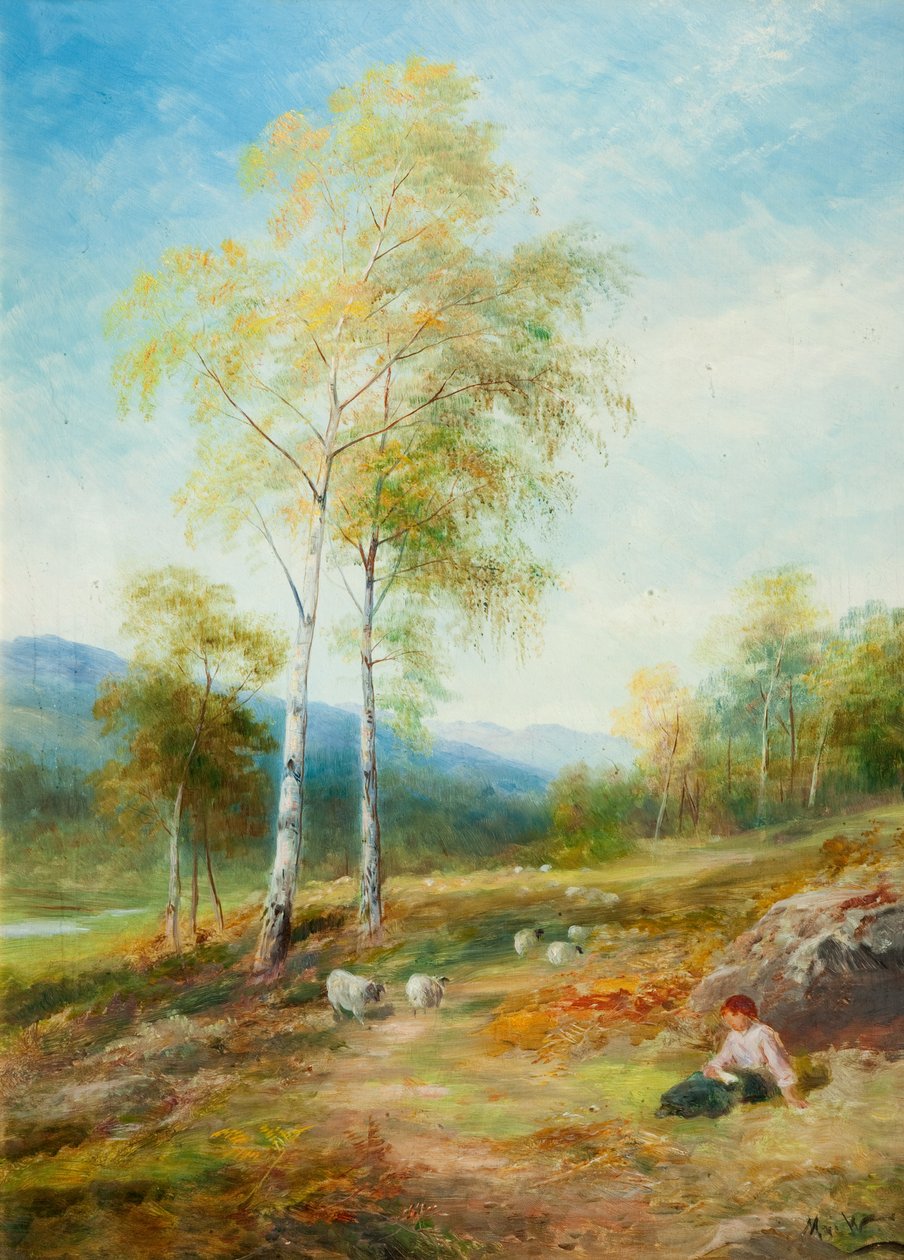 Autumn, Strathglass, Inverness-shire alkotó: John MacWhirter