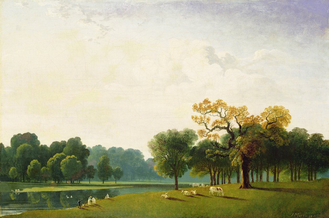 Kilátás a szerpentinre, 1815 alkotó: John Martin