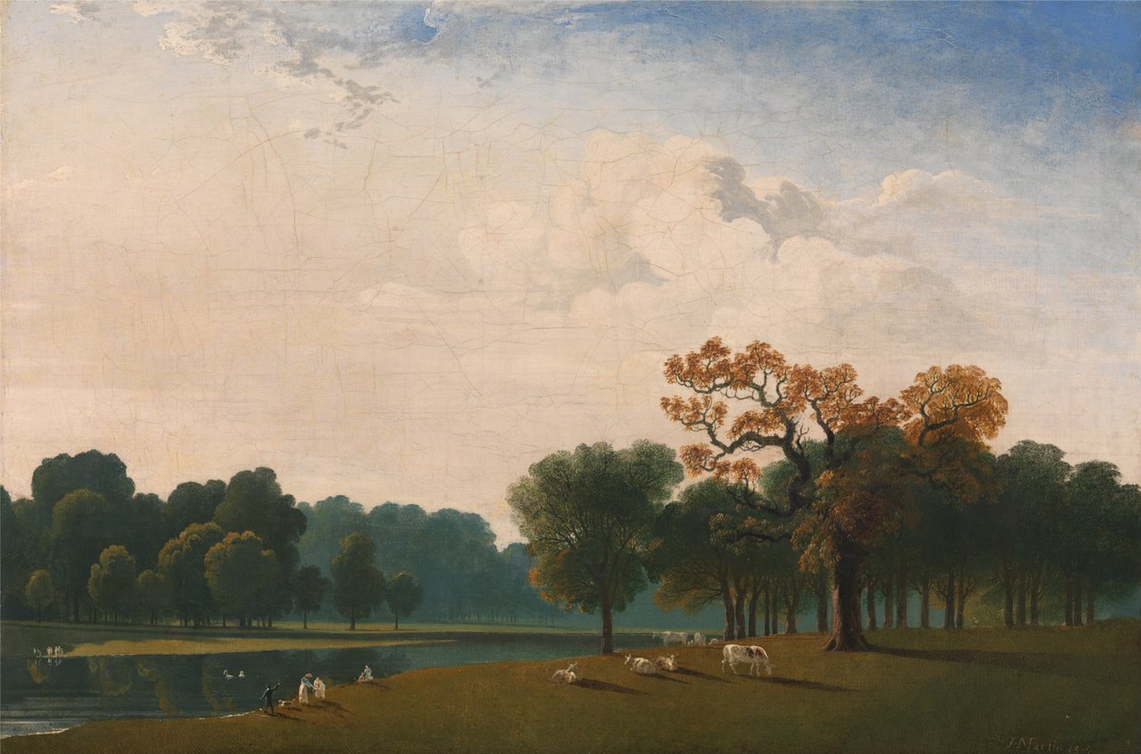 Kensington Gardens alkotó: John Martin