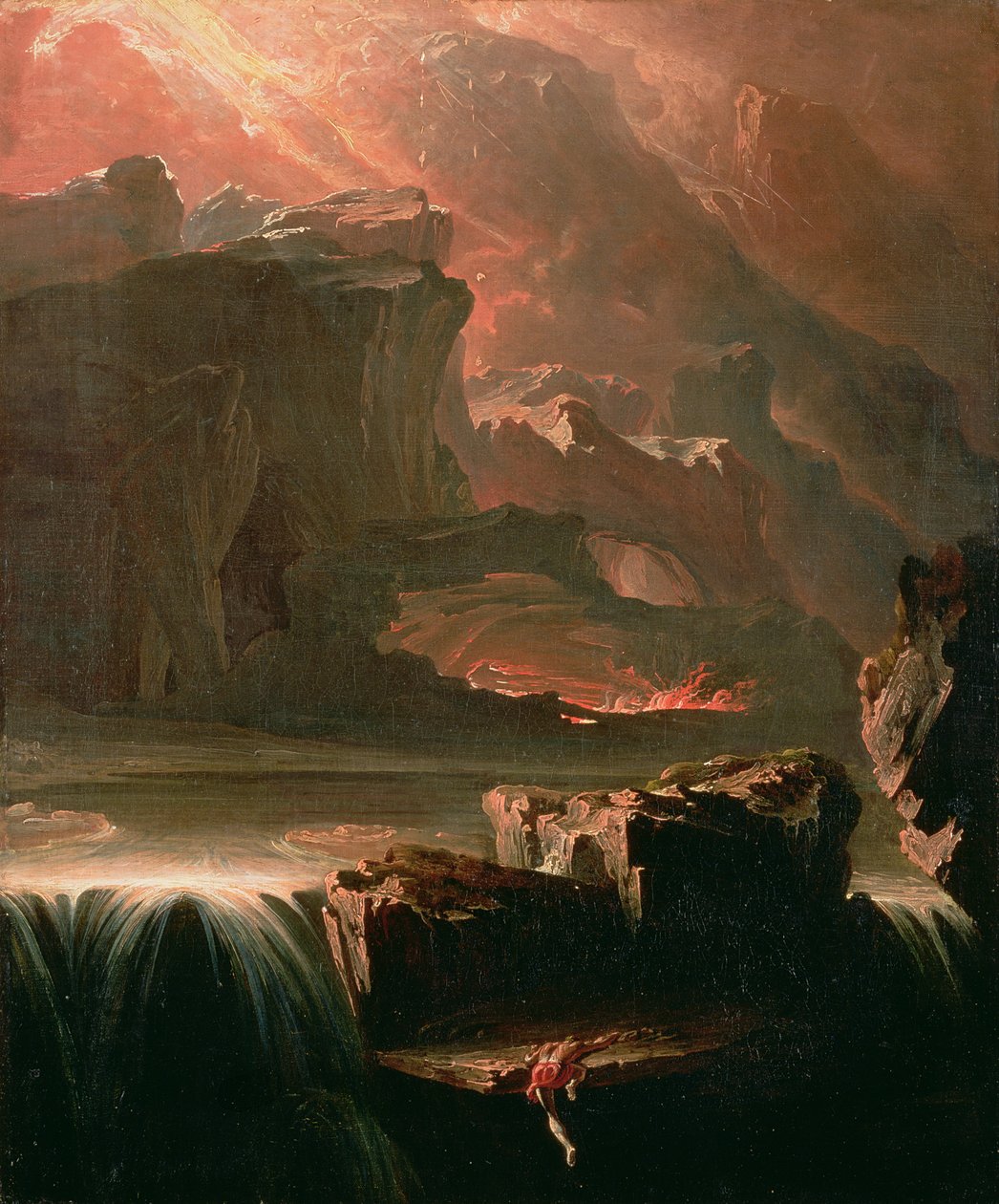 Szadak a feledés vizét keresve, 1812 alkotó: John Martin