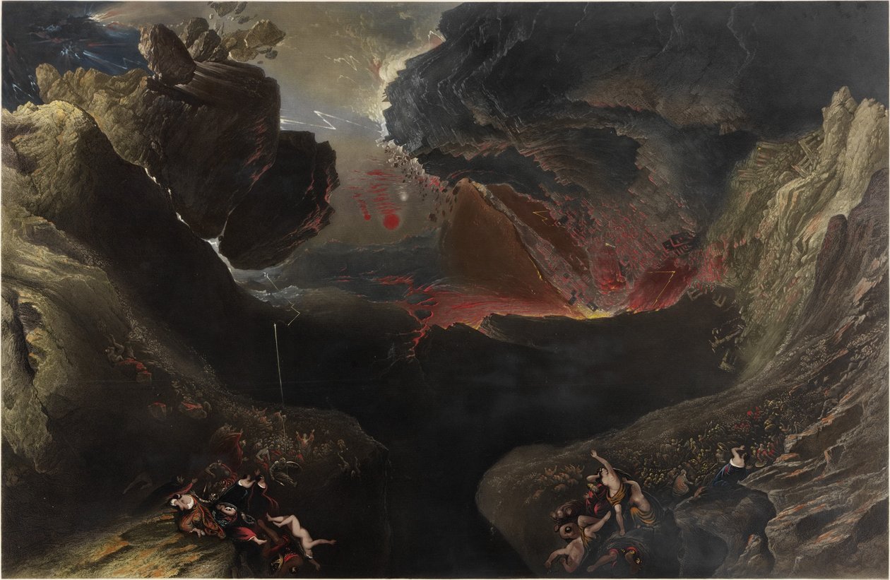 Haragjának nagy napja, 1851-53 körül alkotó: John Martin