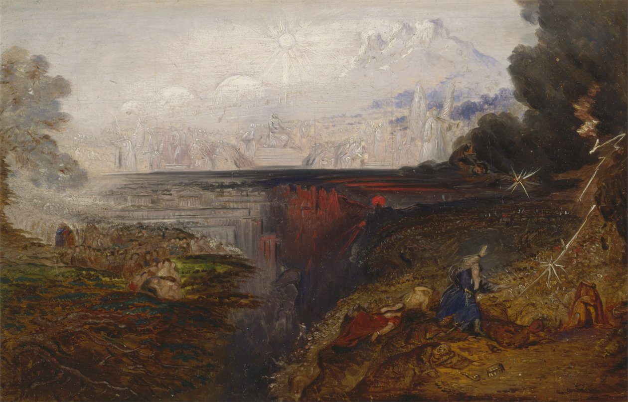 Az utolsó ítélet (tanulmány) alkotó: John Martin