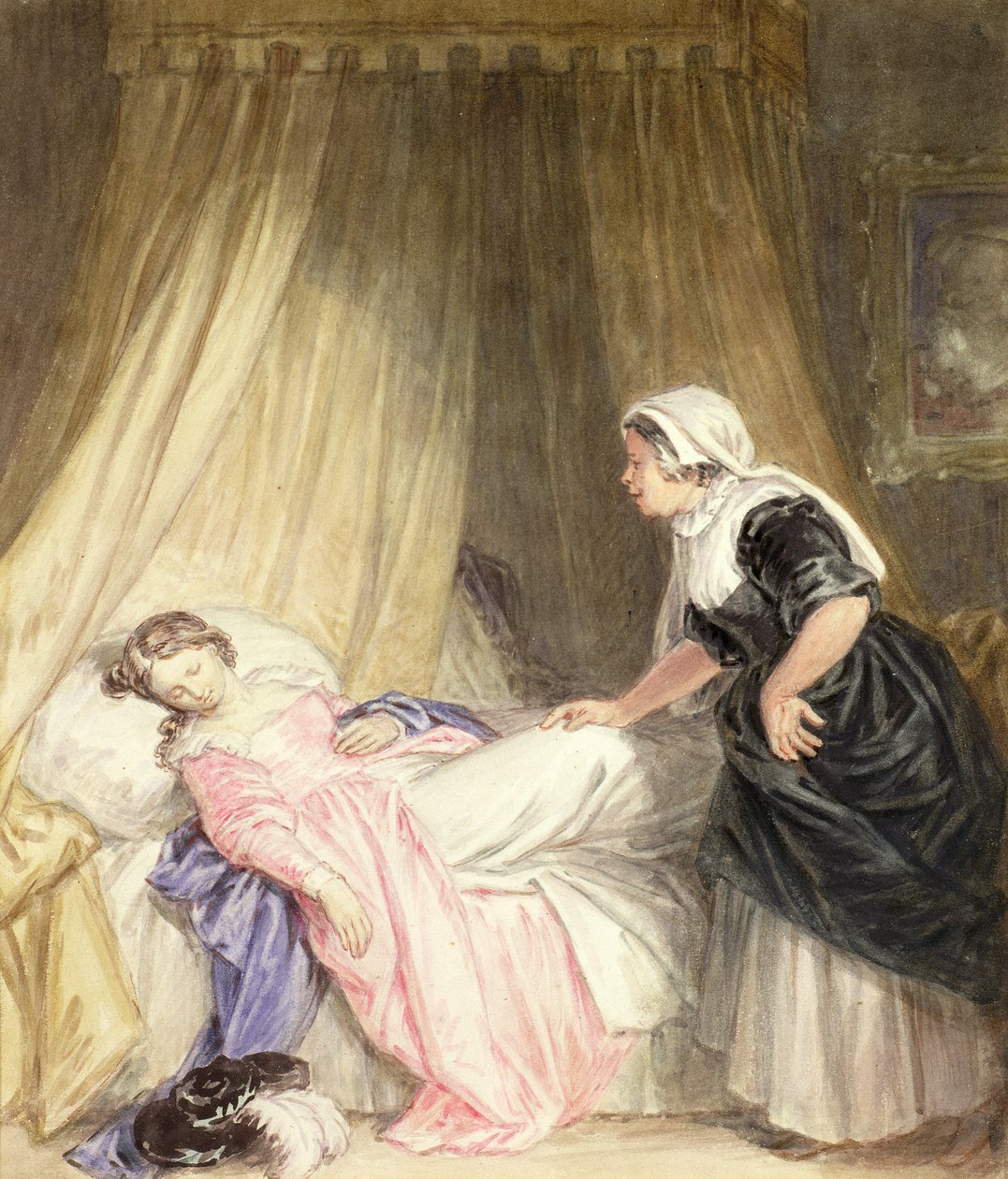 Juliet és a nővérke alkotó: John Massey Wright