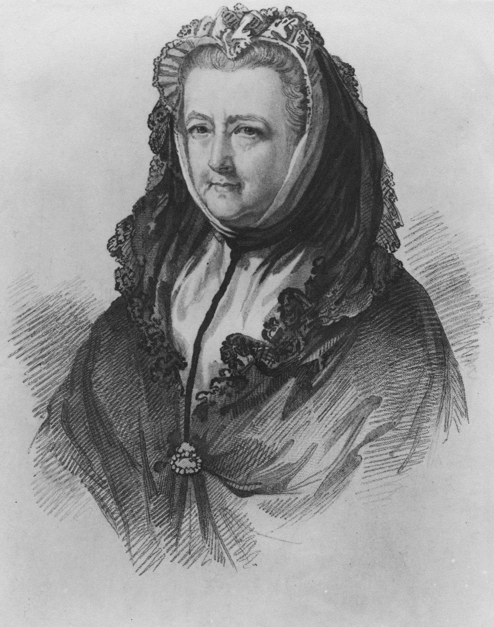 Mary Delany asszony alkotó: John Opie