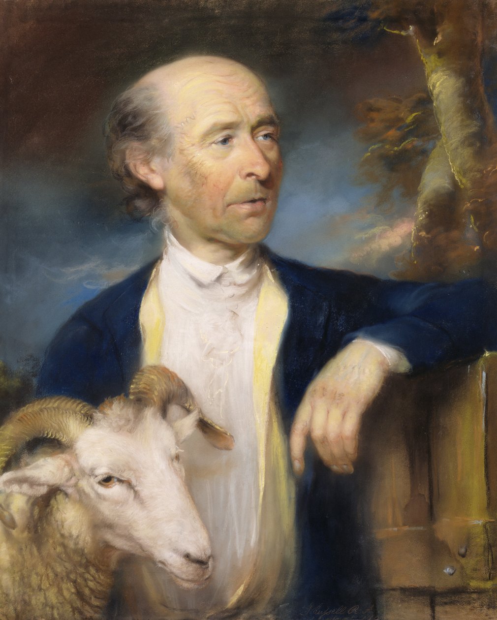 John Collins of Devizes (fl.1771-99) 1799 (pasztell, papír) alkotó: John Russell