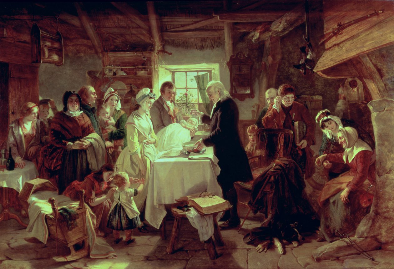 Skót keresztelő alkotó: John Phillip