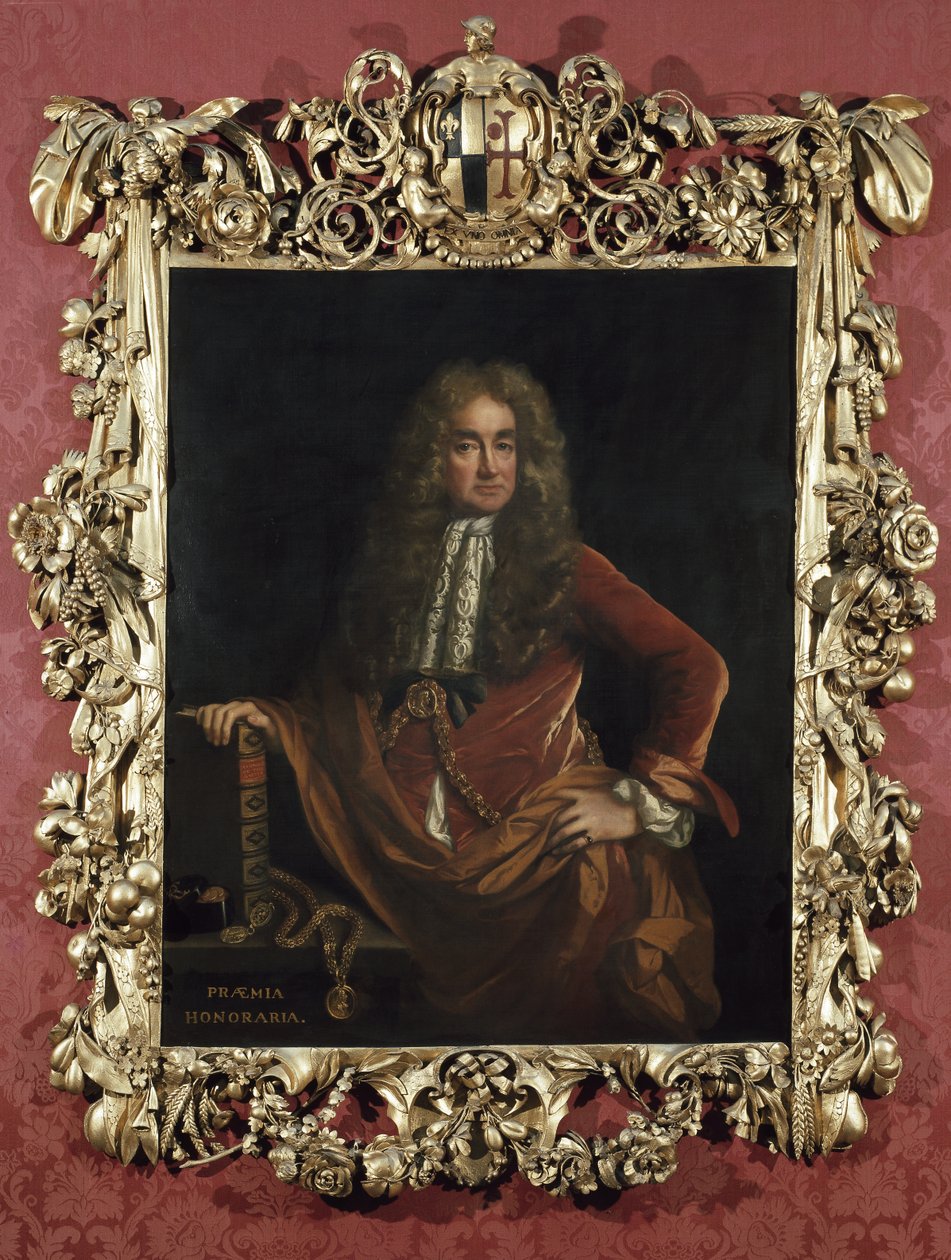 Elias Ashmole portréja alkotó: John Riley