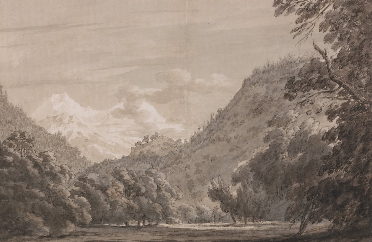 Interlaken alkotó: John Robert Cozens
