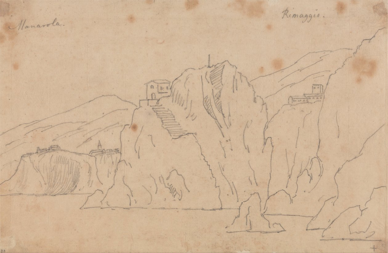 Manarola alkotó: John Robert Cozens
