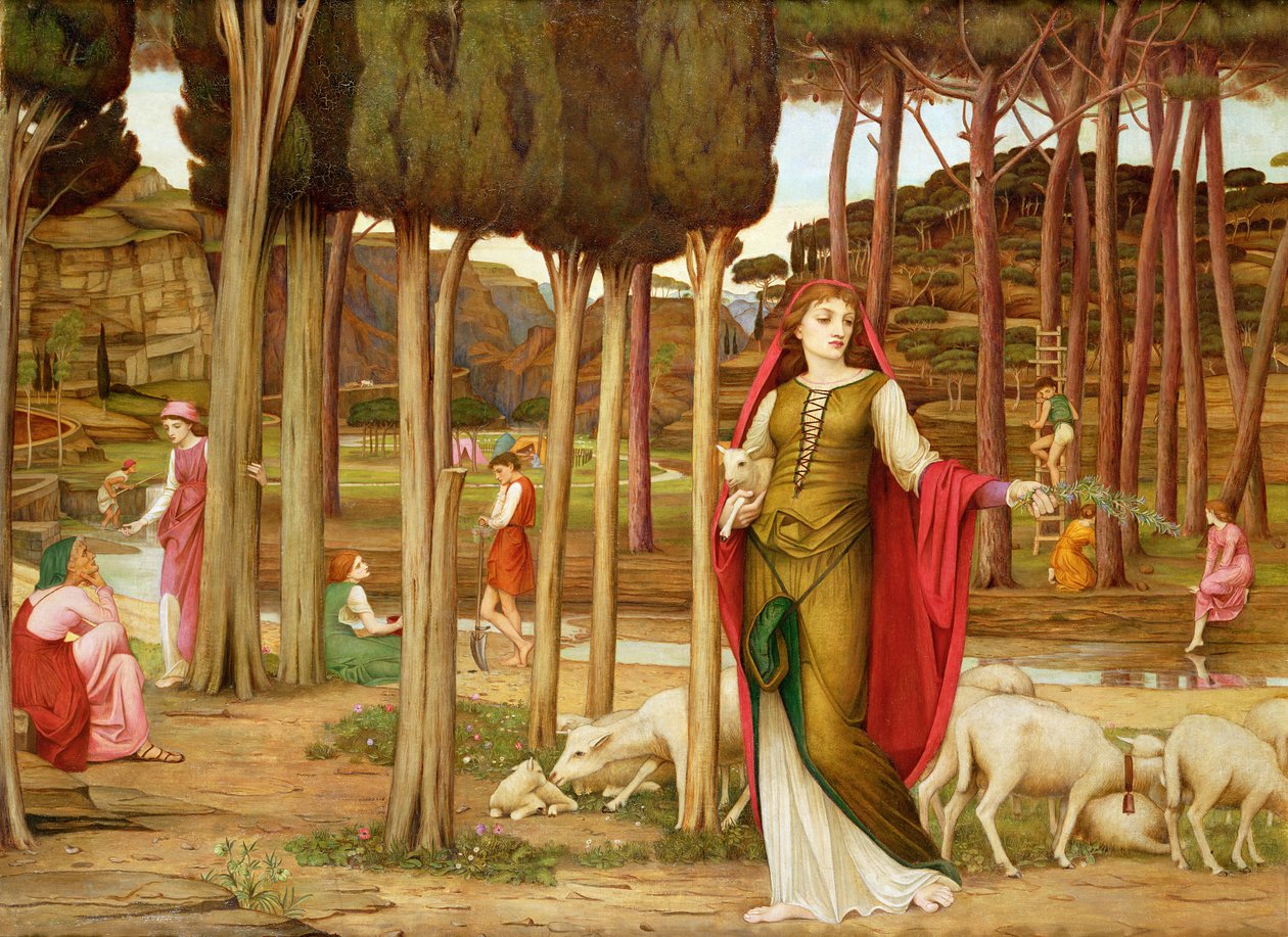 A Shulamite alkotó: John Roddam Spencer Stanhope