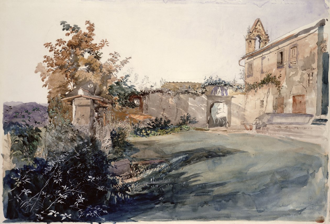 Kert San Miniatoban alkotó: John Ruskin