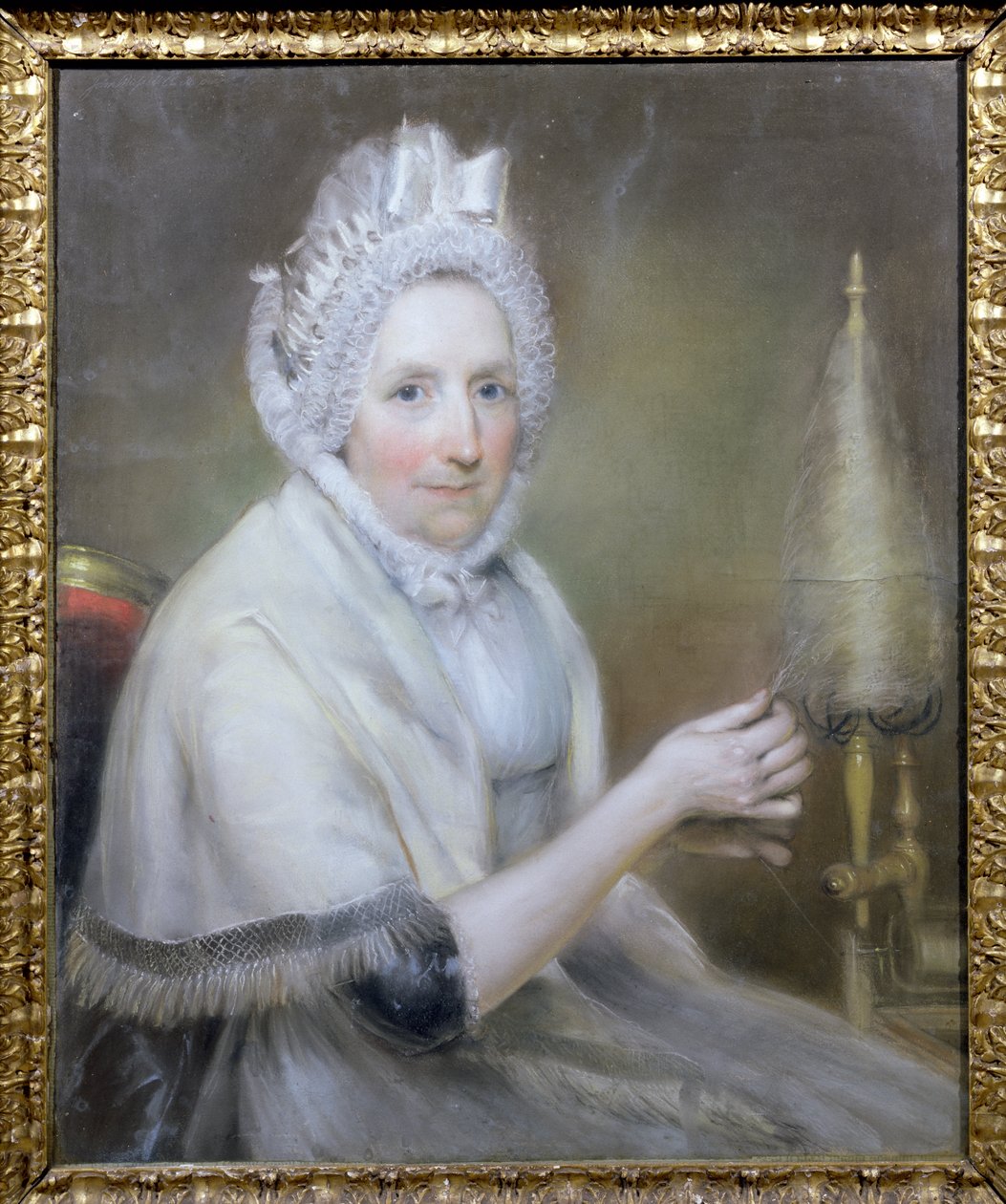 Mrs Jeremy Dixon of York (pasztell) alkotó: John Russell