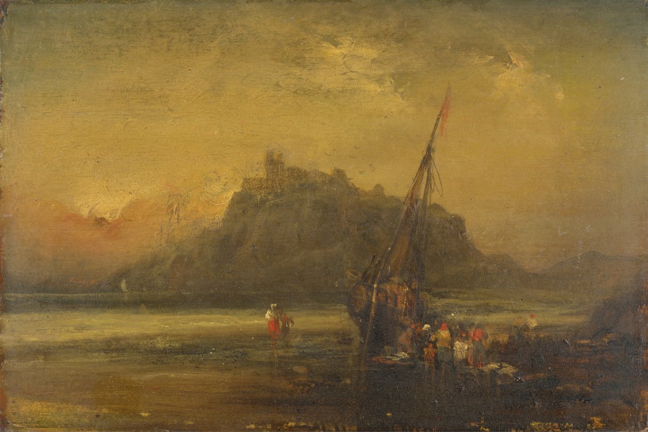 Strandjelenet alkotó: John Sell Cotman