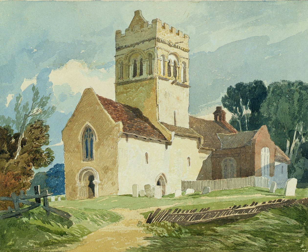 Gillingham templom, Norfolk alkotó: John Sell Cotman