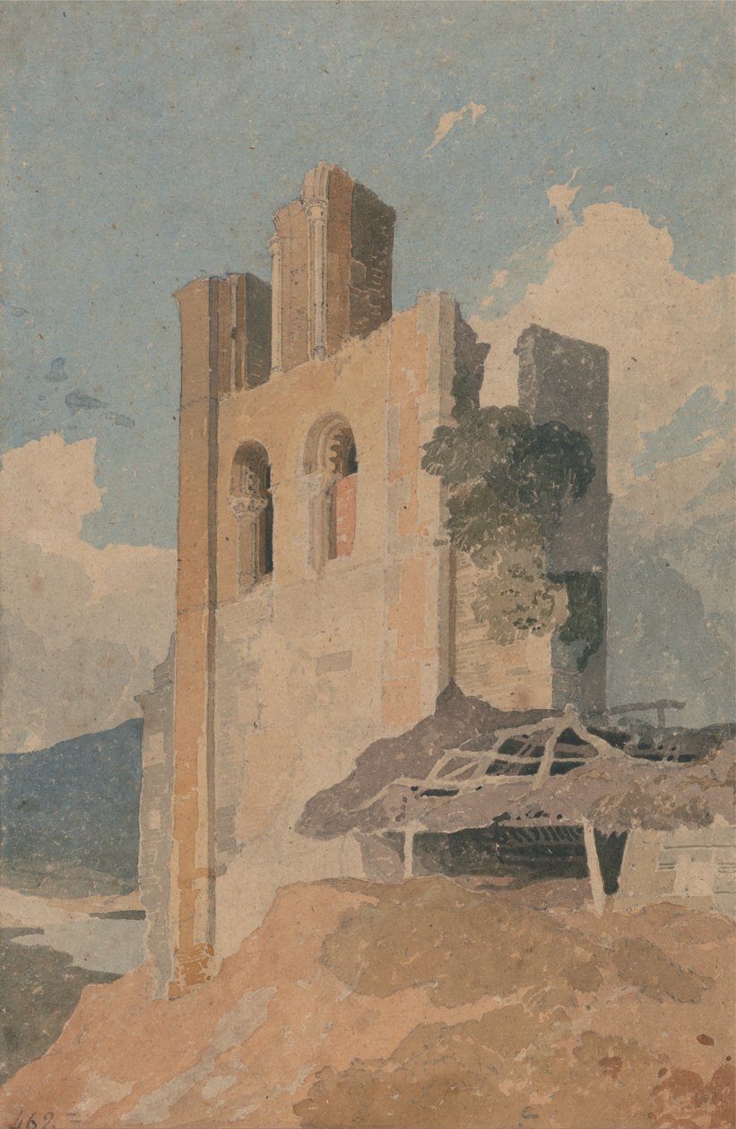 Sheriff Hutton kastély, Yorkshire alkotó: John Sell Cotman