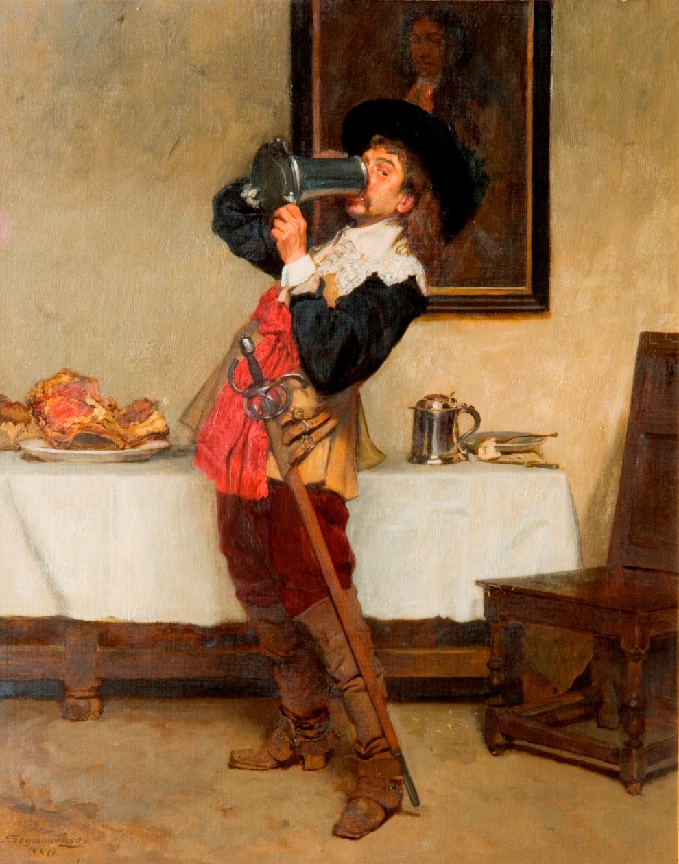 Le a Sápokig, 1880 alkotó: John Seymour Lucas